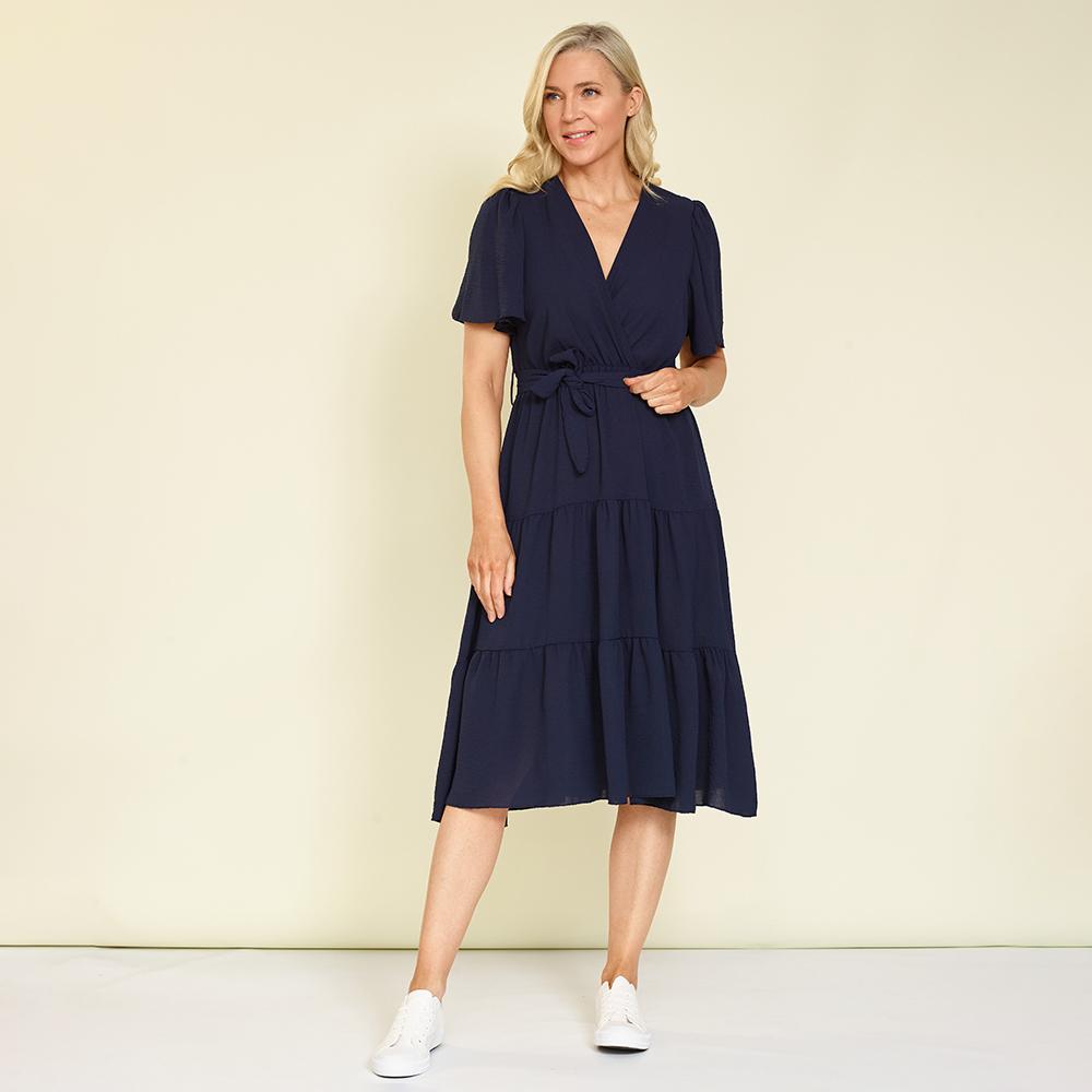 Camille Dress (Navy)
