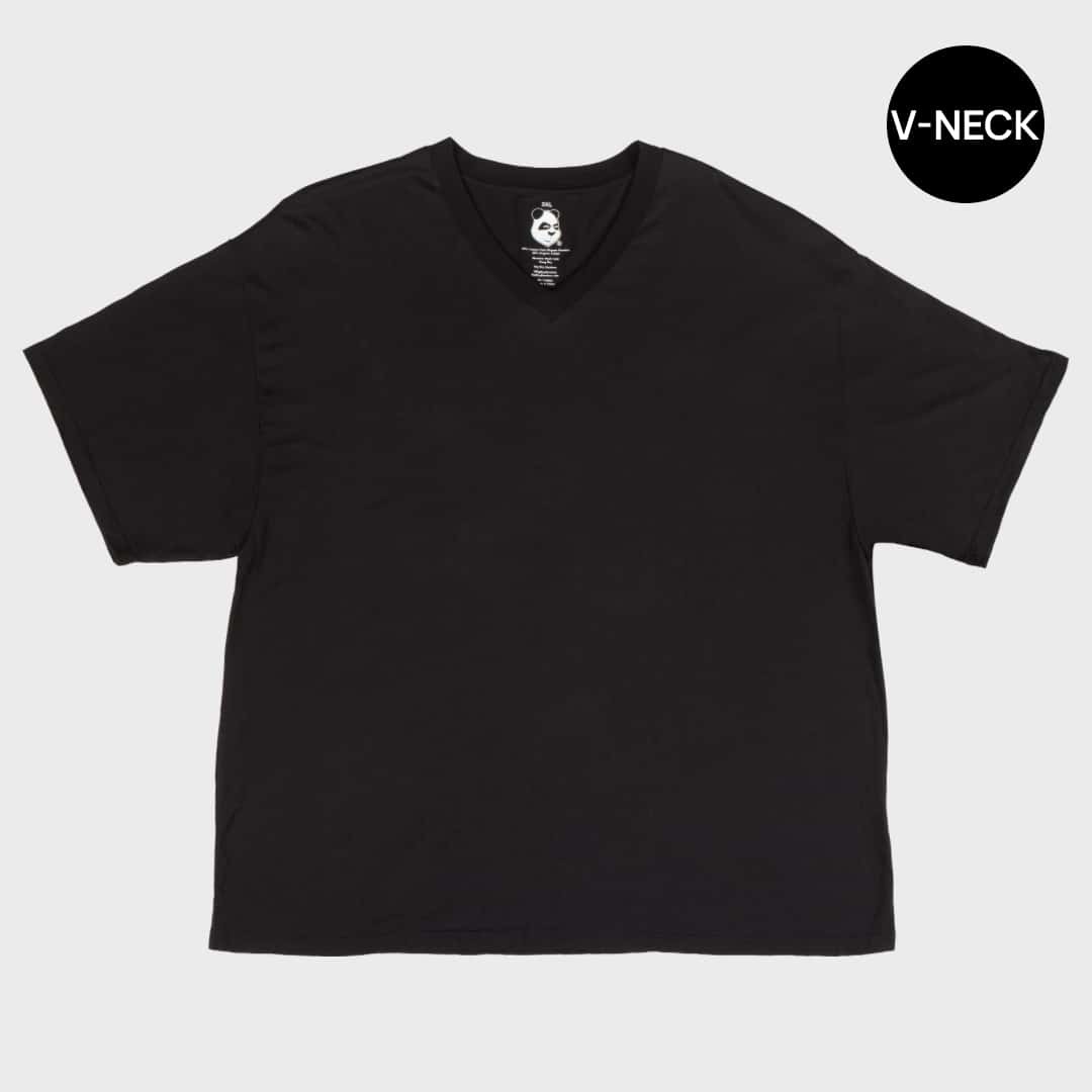 Men's Licorice V-Neck Bamboo Viscose T-Shirts