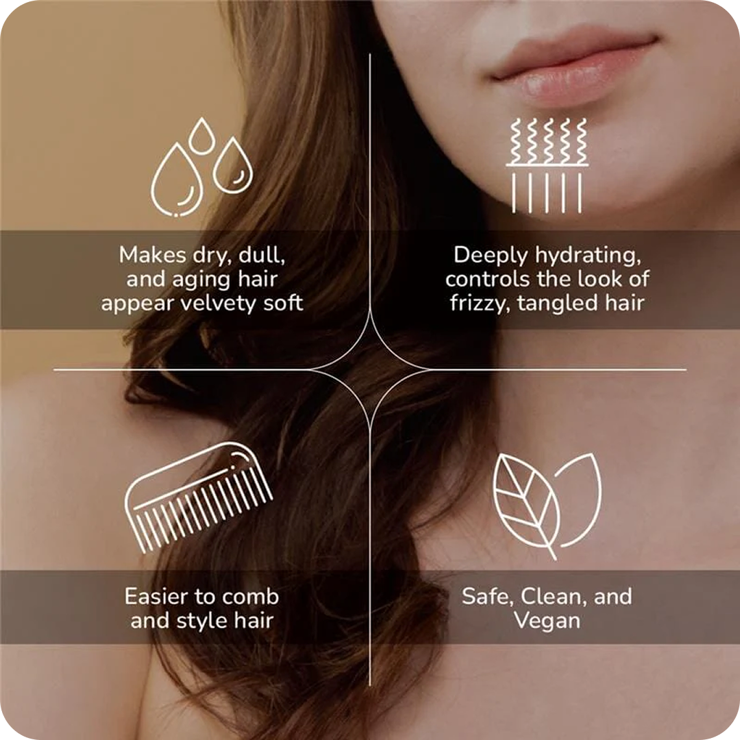 SOFT-O-MORE SHAMPOO - Fixes dry and dull hair - Deeply hydrating - Easier to comb - Safe clean and vegan