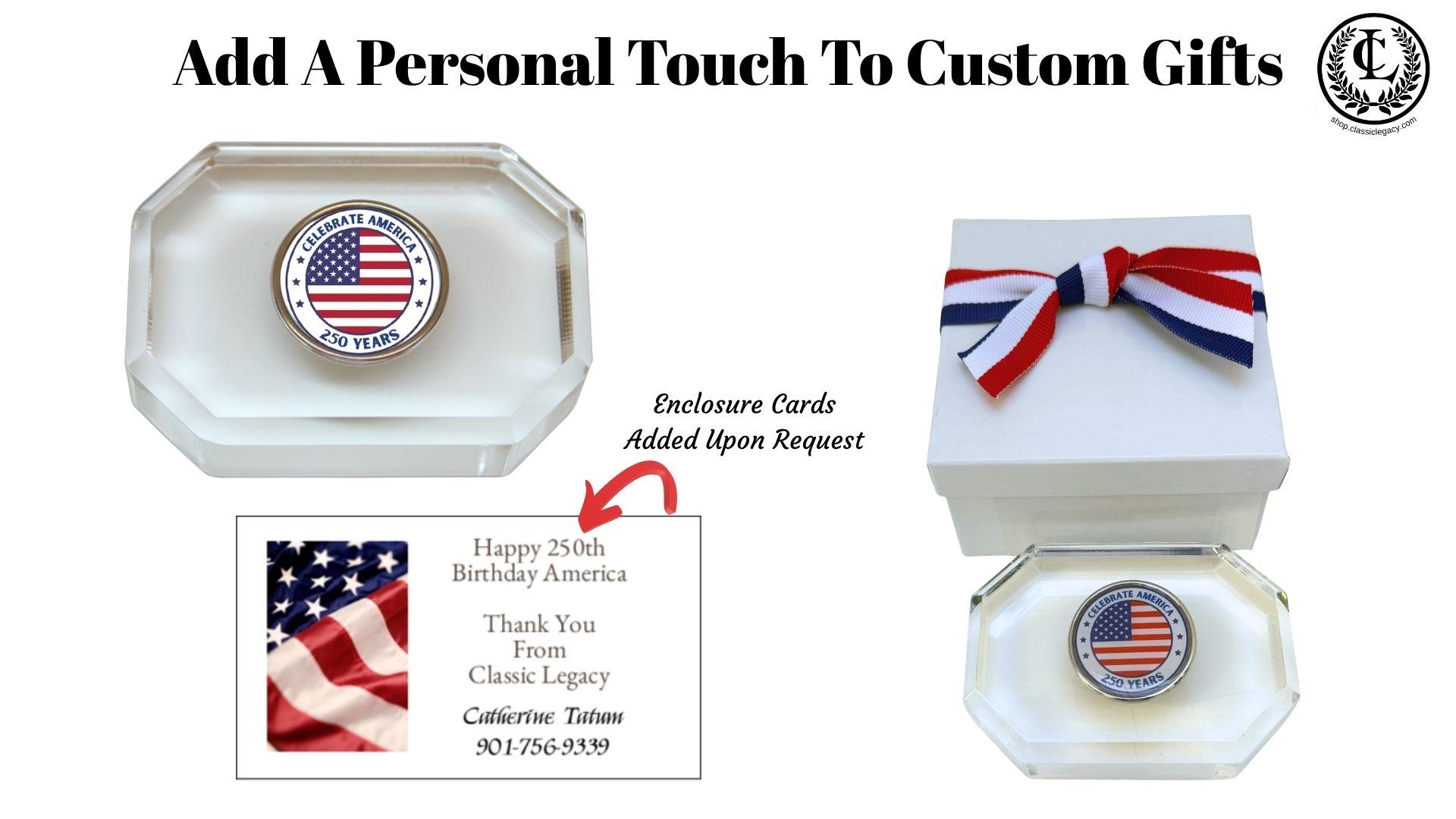 Add a Personal touch to custom gifts
