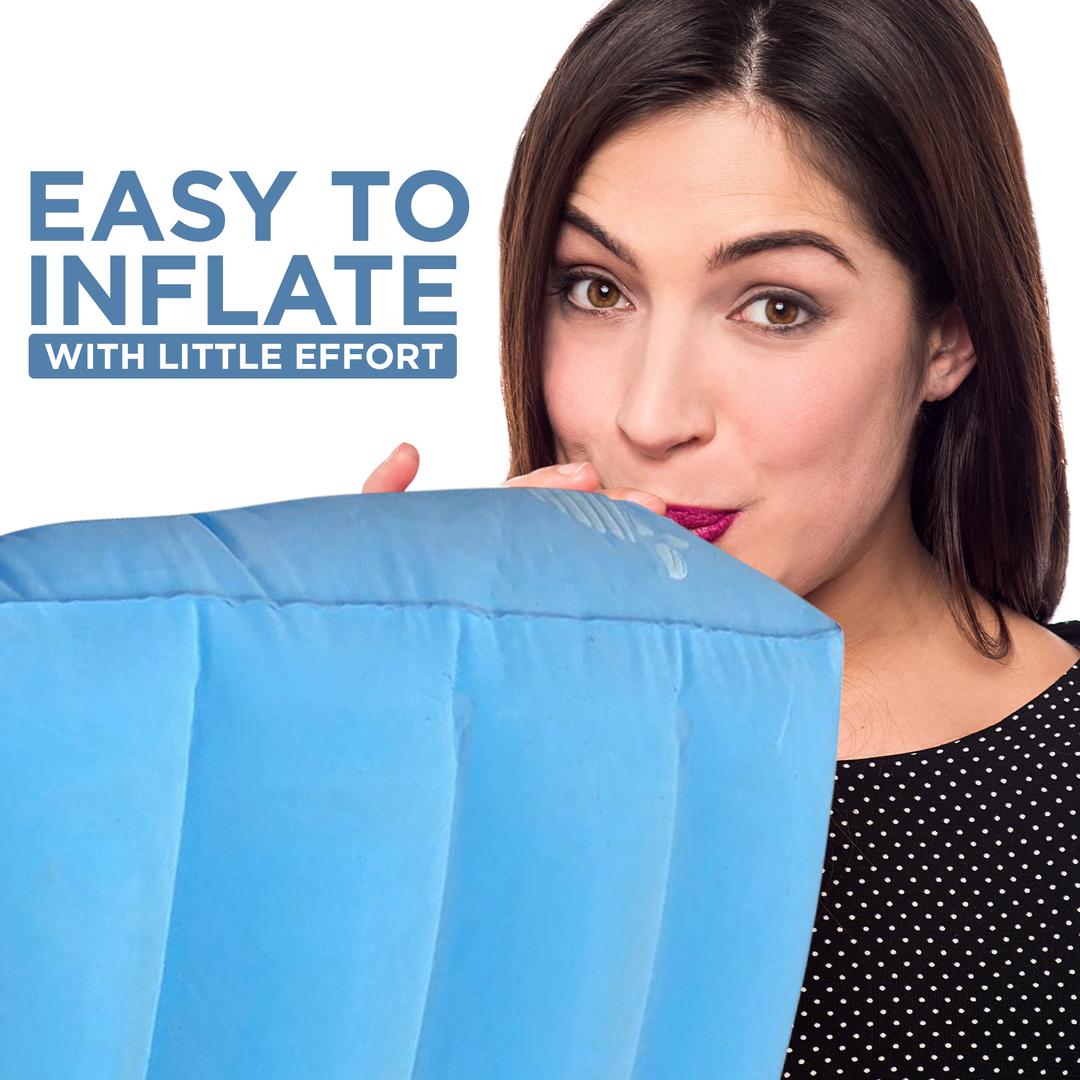 Inflatable bed wedge
