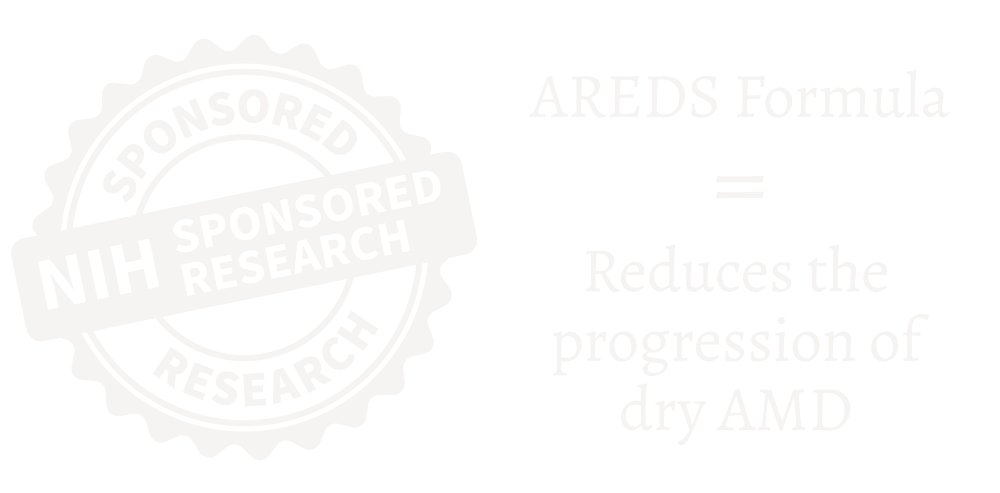 NIH-sponsored study shows that the AREDS formula helps slow the progression of dry AMD (age-related macular degeneration).