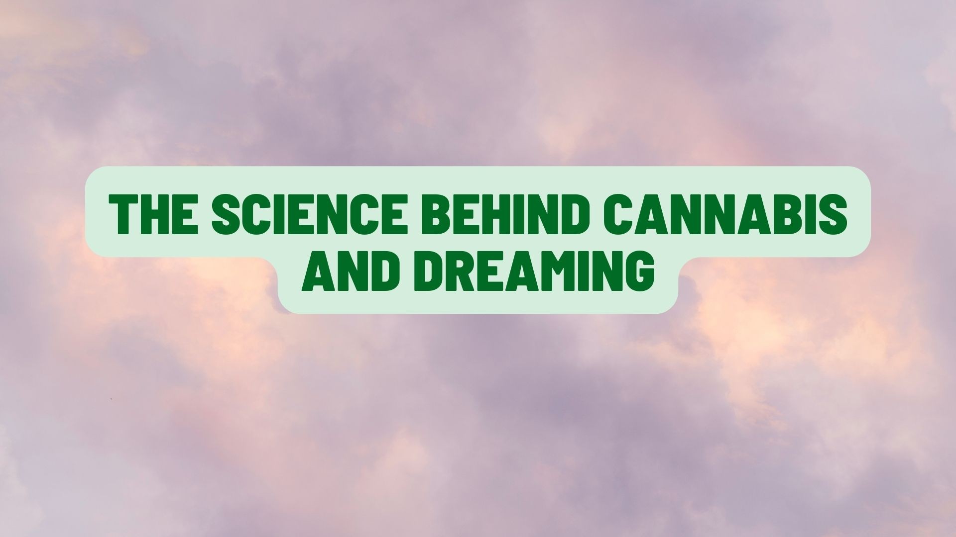 The Science Behind Cannabis and Dreaming