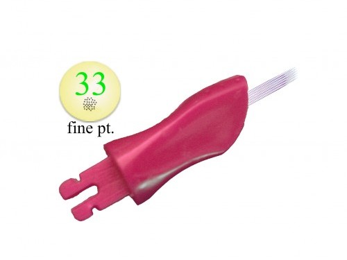 33 Prong Extra Fine Round Softap Needle