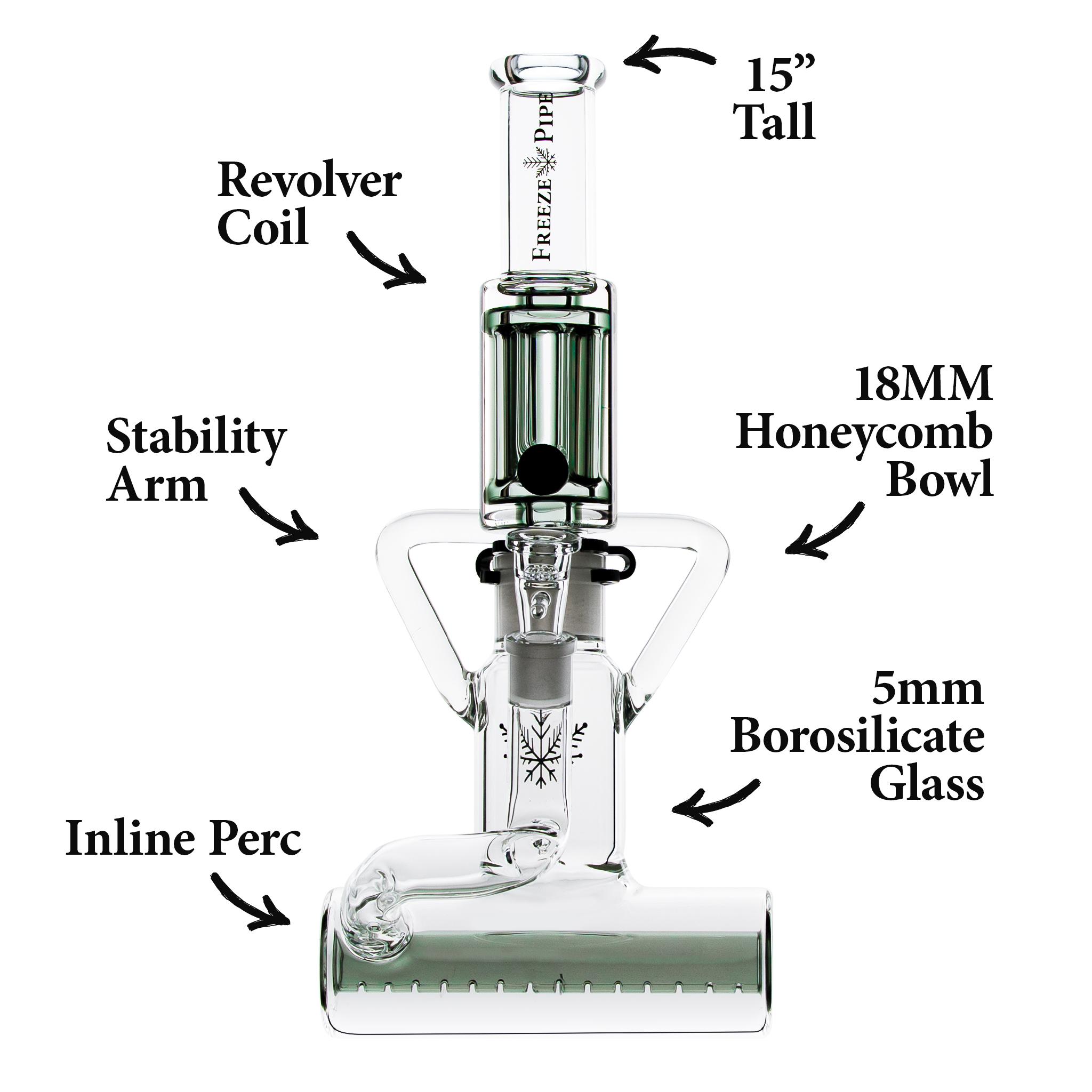 straight tube bong specs