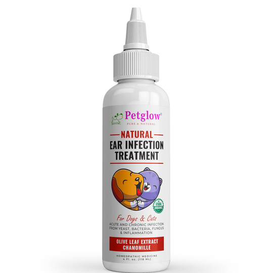 Dog Ear infection treatment solution. Natural Canine ear infection.