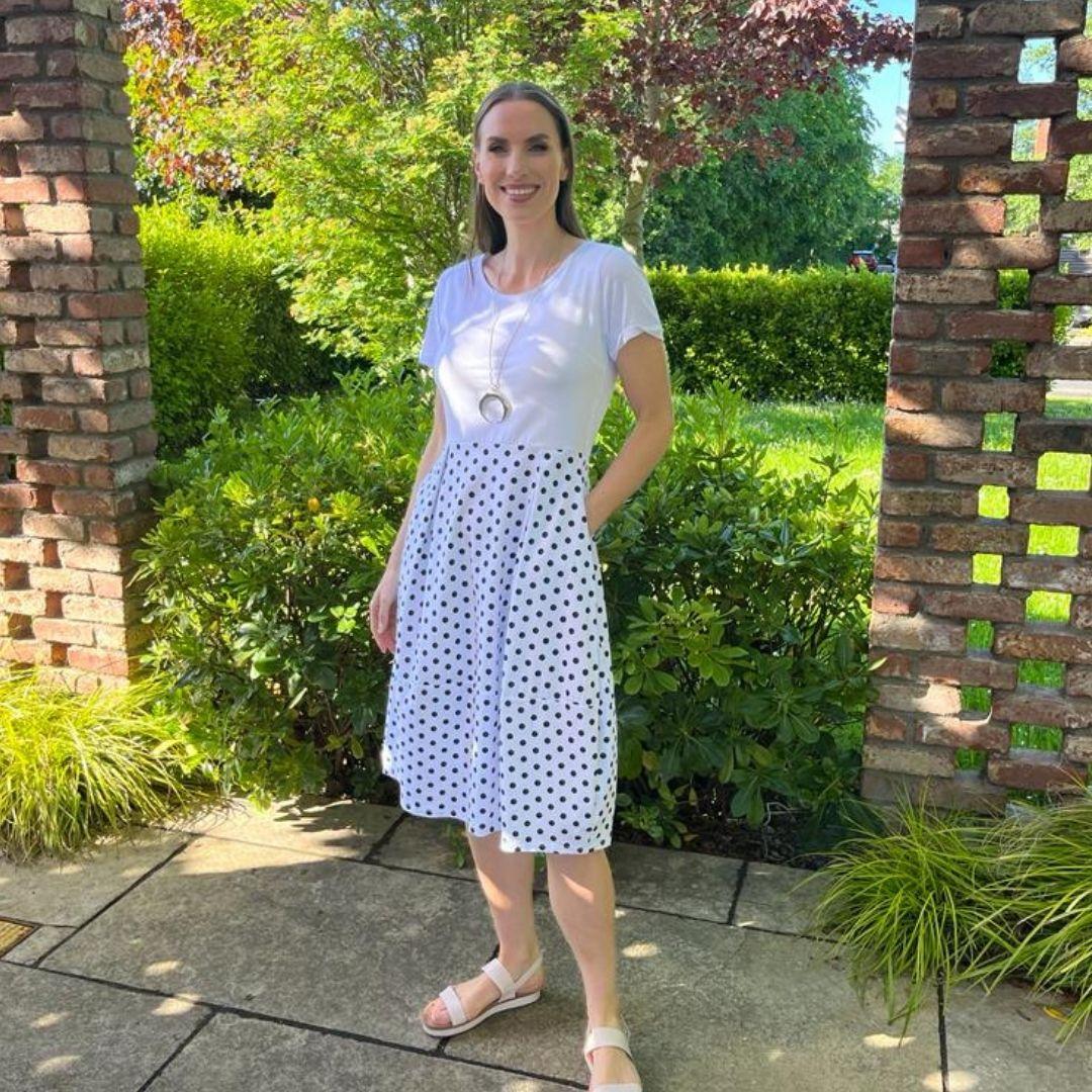 Carol Dress (White)