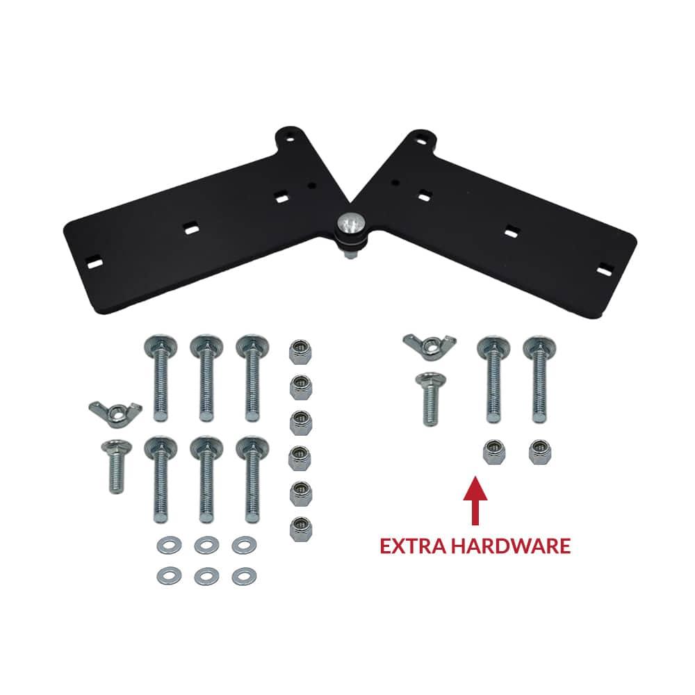 2x4 Top Bar Hinge Hardware