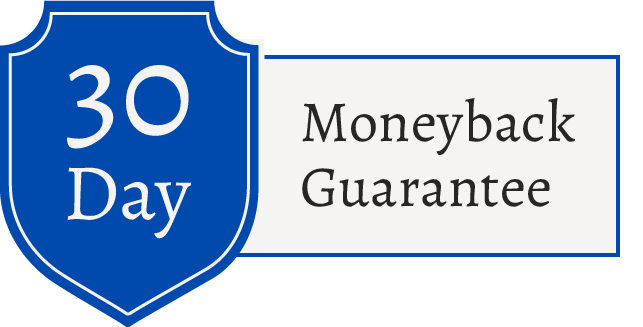 30-day money back guarantee