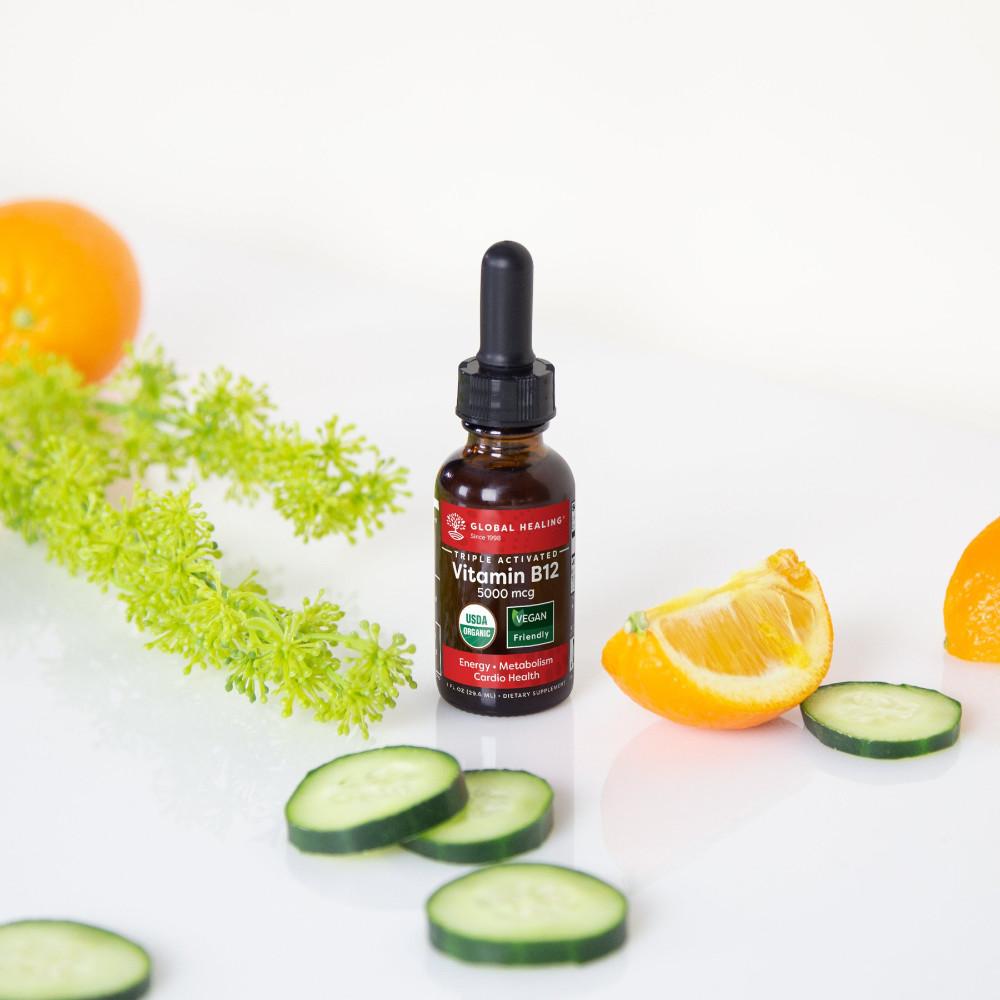 Global Healing Vitamin B12 5000mcg lifestyle image 3