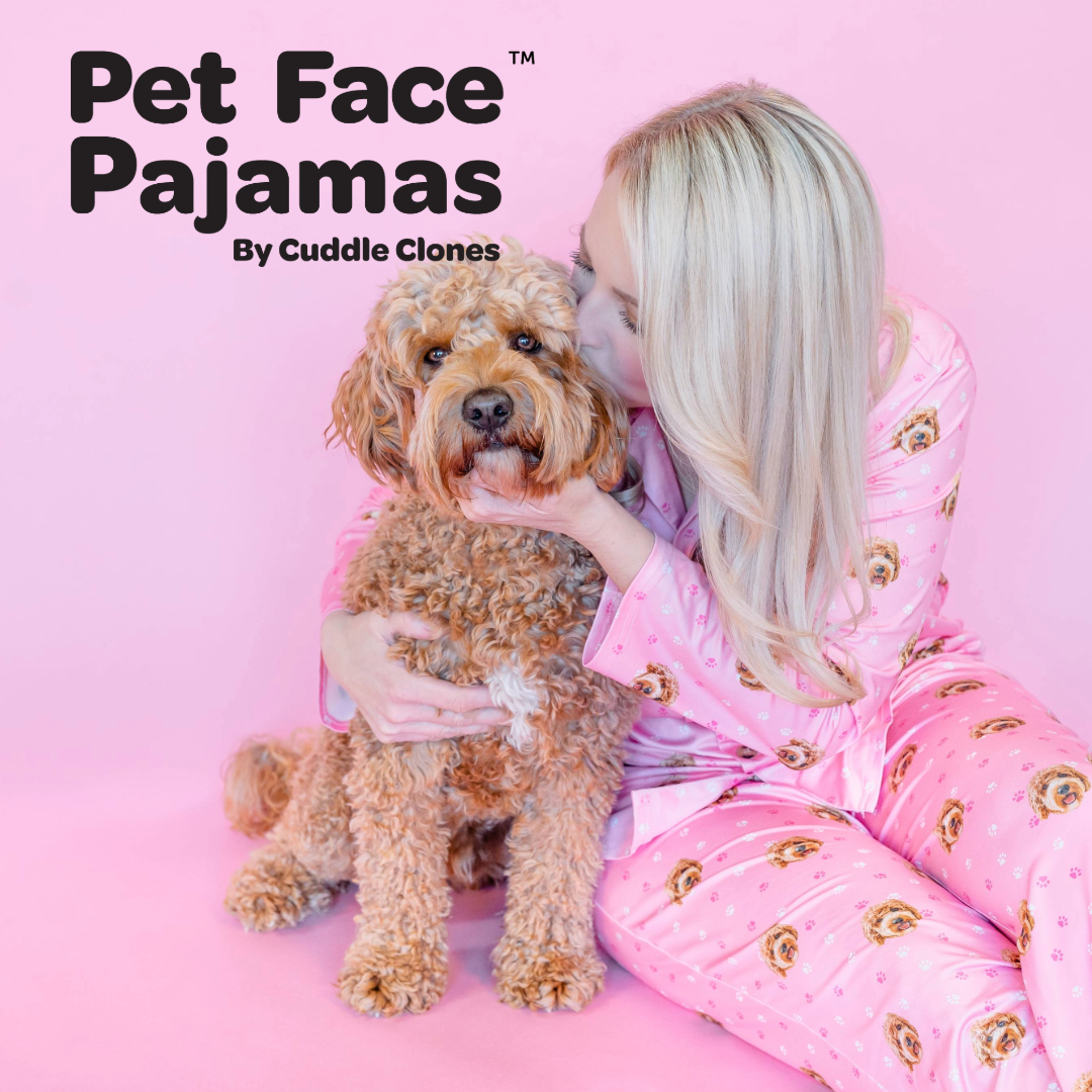 Dog in a CC pajama