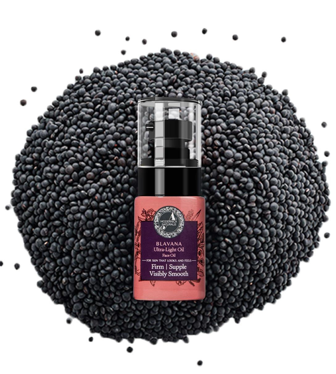 ancient Ayurveda’s BLACK GRAM-POWERED face oil! 