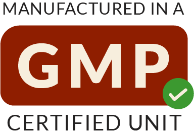 Manufactured in a GMP certified unit