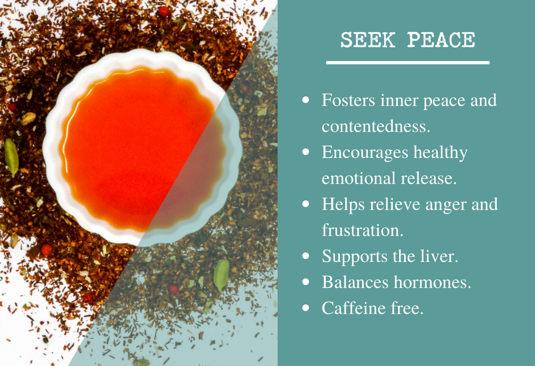 Seek Peace :: Rooibos Coconut Chai (caffeine free)