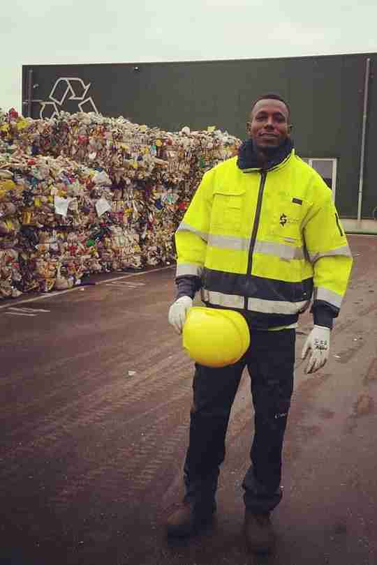 Plastic Recycling Gambia Founder Alieu