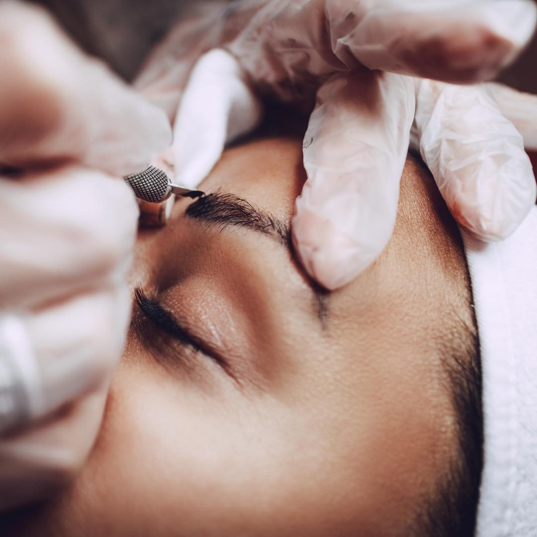 Microblading-touch-up-process
