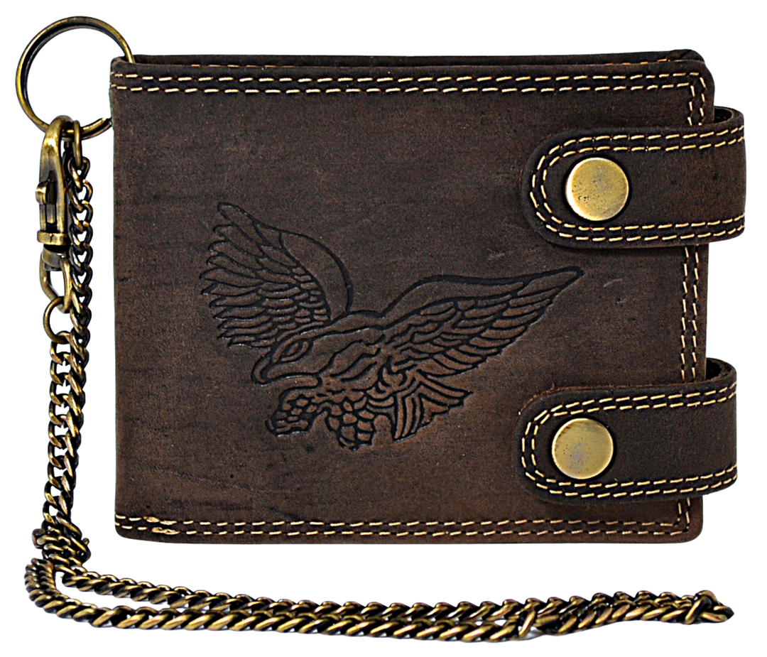 Till Bury - Mens handmade leather wallet - Reindeer Leather