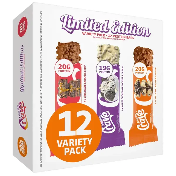Crave Protein Bars variety pack