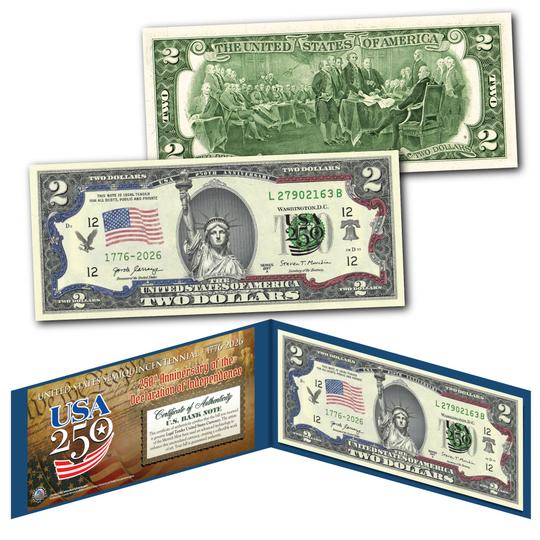 Statue of Liberty $2 Bill