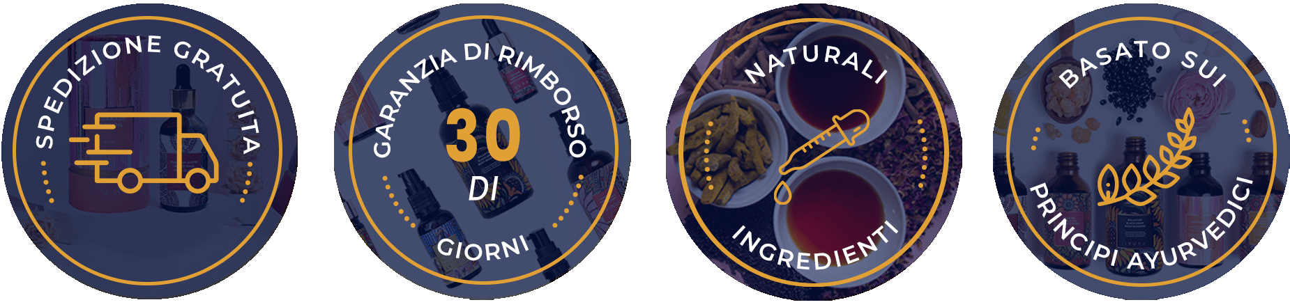 iYURA Trust Badges: 2. 30-Day Money-back Guarantee 3. No Additives or Binders 4. Not Tested on Animals