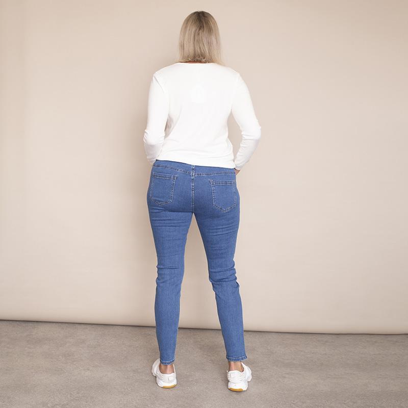 Stud Pocket Denim Trouser
