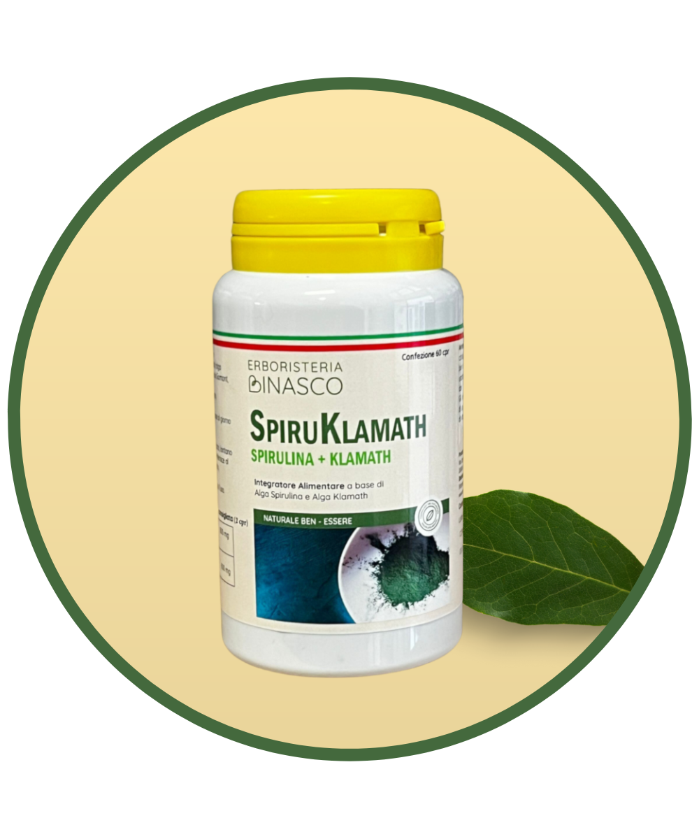 Spiruklamath Alga Spirulina + Alga klamath