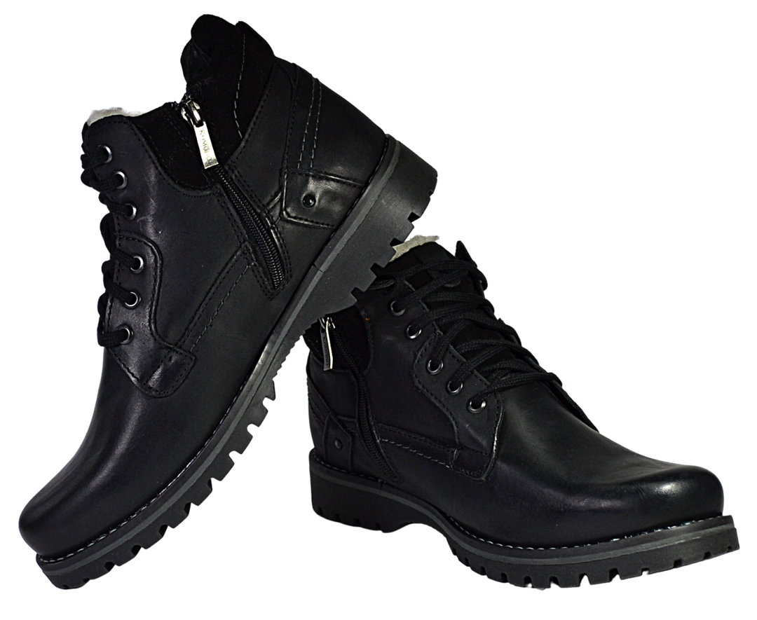 Orrin - Mens ankle leather boots - Reindeer Leather