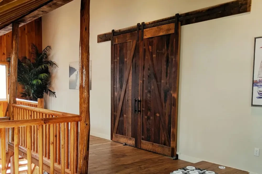 rustic barn door