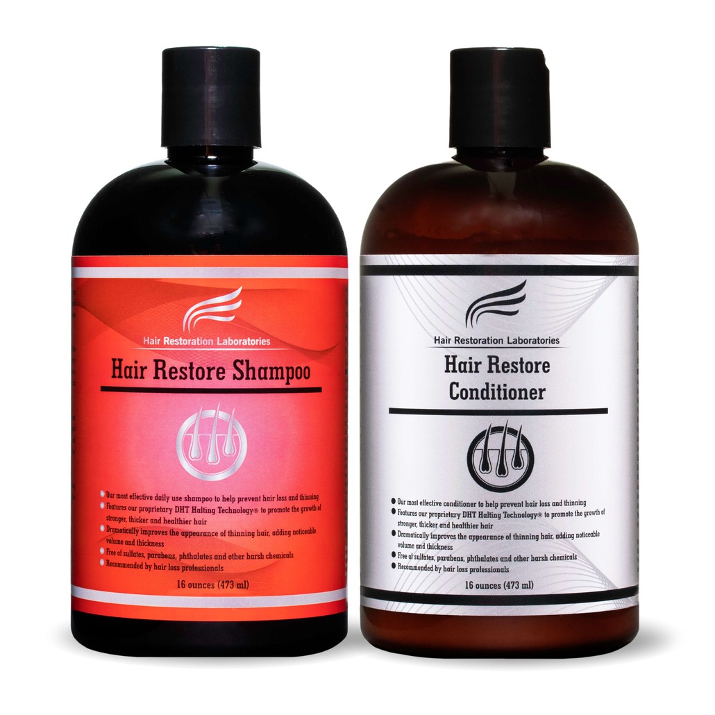 Hair Restoration Laboratories Hair Restore Shampoo and Conditioner Set
