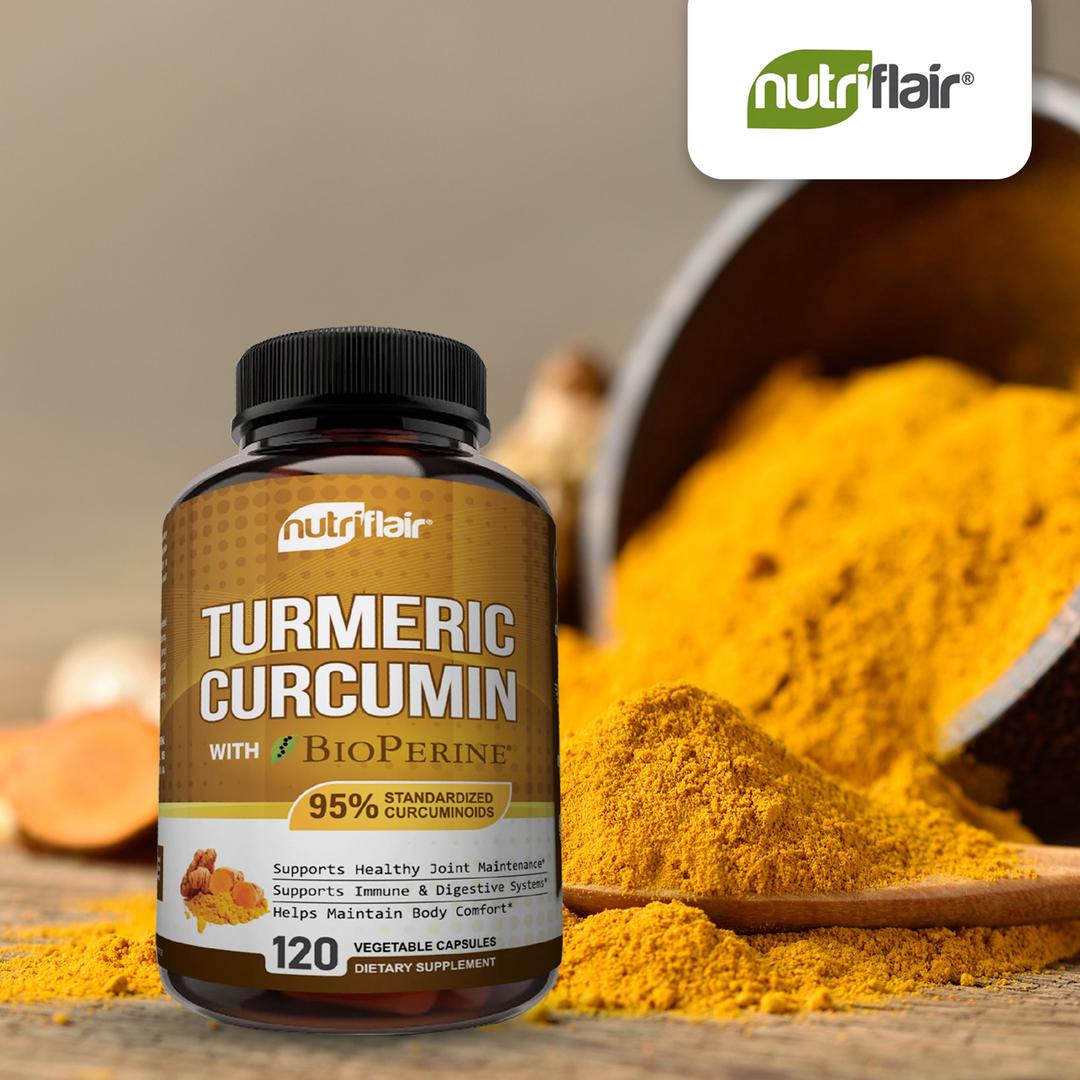 Curcumine curcuma NutriFlair avec des suppléments Maroc