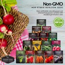 Non-GMO, Non-hybrid, heirloom seeds
