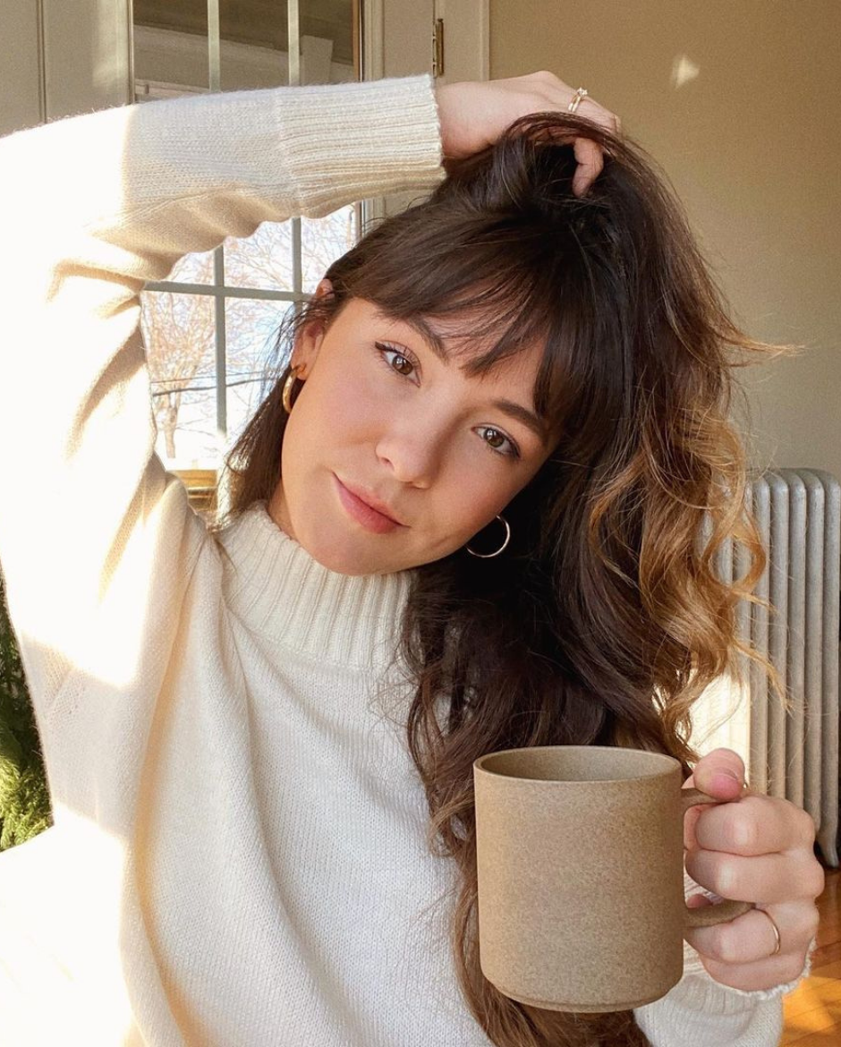 Haven Mock Neck Sweater Natural