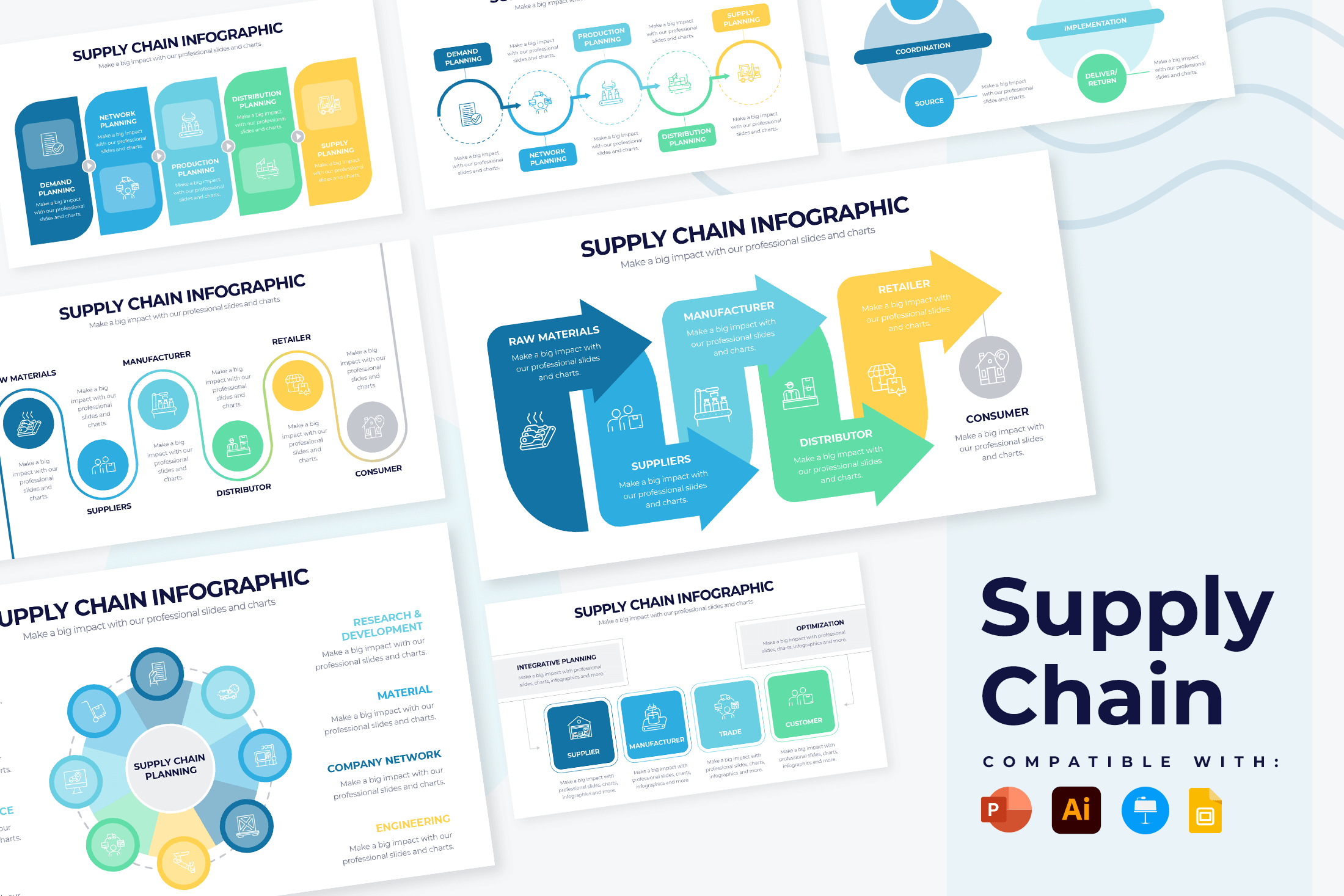 Finance Powerpoint Infographic Templates