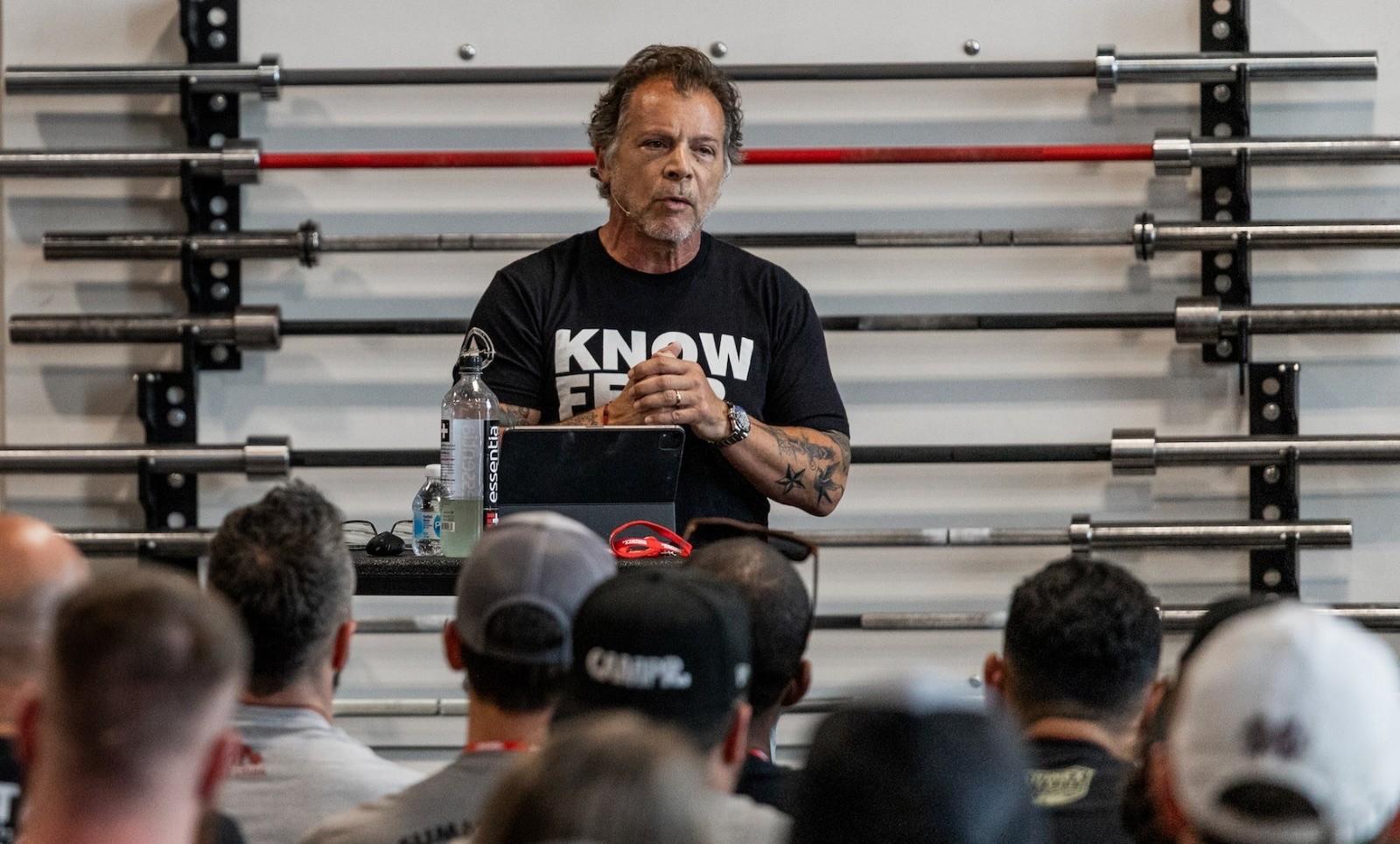 Coach Tony Blauer, founder of the KNOW FEAR® system.