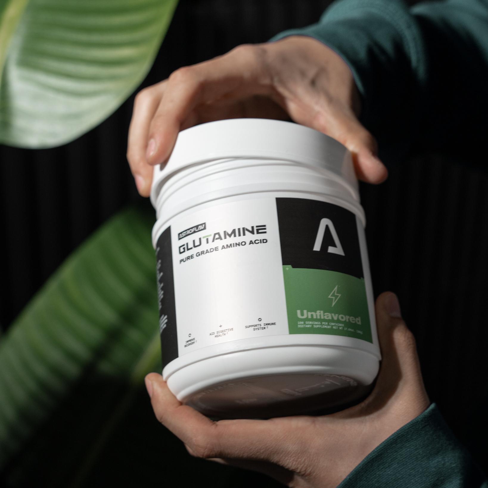 Glutamine Build Muscle & Recover Faster Astroflav