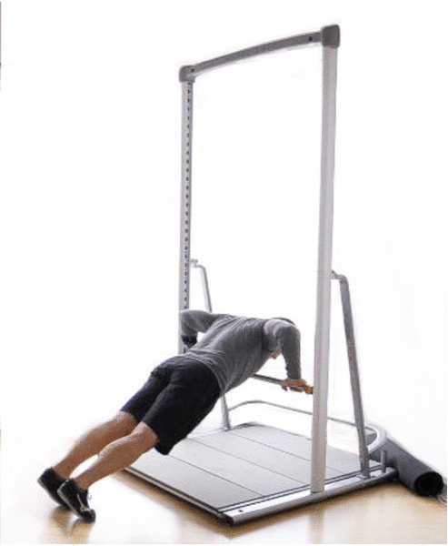 beginner exercise bar push ups chest strength exercise how to
