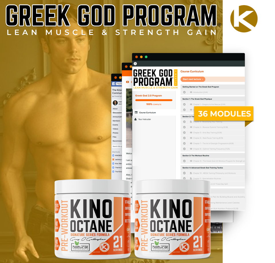 Greek God Program with 2 Octane