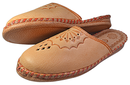 Sara - Ladies handmade leather slippers - Reindeer Leather