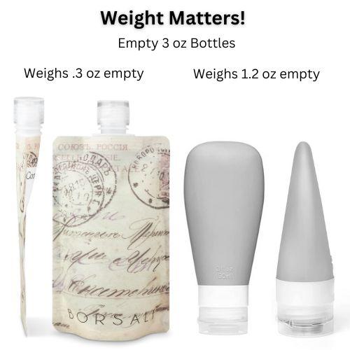 3 oz travel bottles