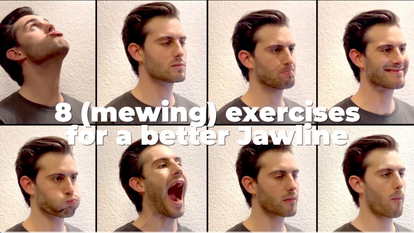 Jawline Exercises: 8 Moves for a Better Jawline