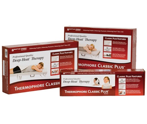 Thermophore heating pads
