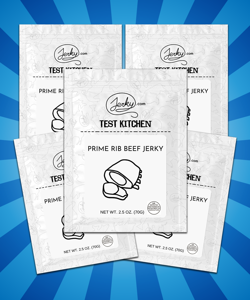 Test Kitchen - Prime Rib Beef Jerky 5-Pack