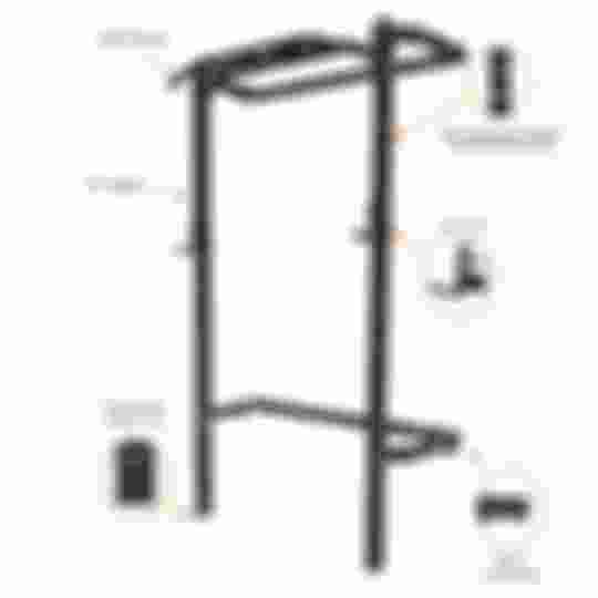 Profile® ONE Squat Rack with Multi-Grip Bar