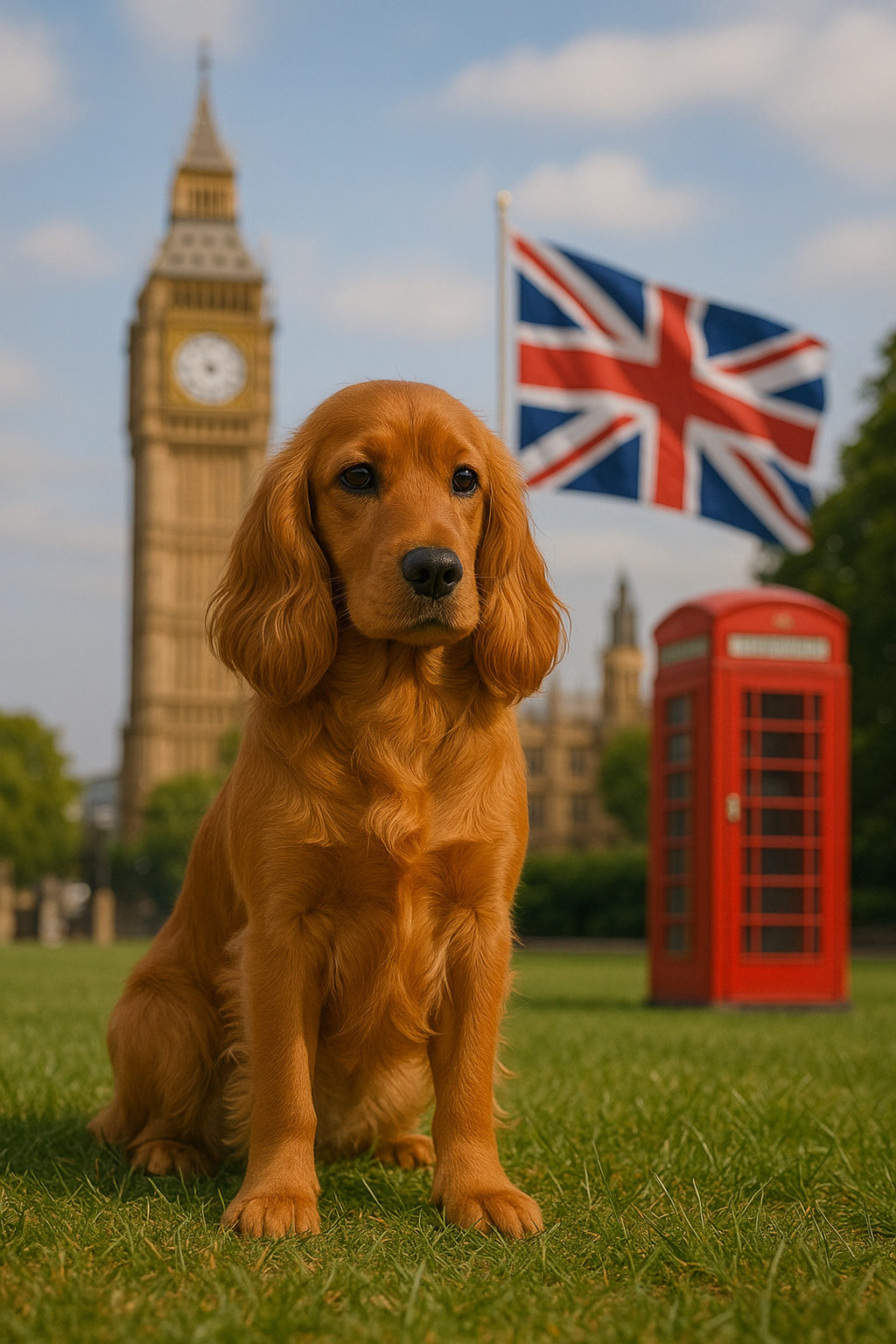 Female dog in London
