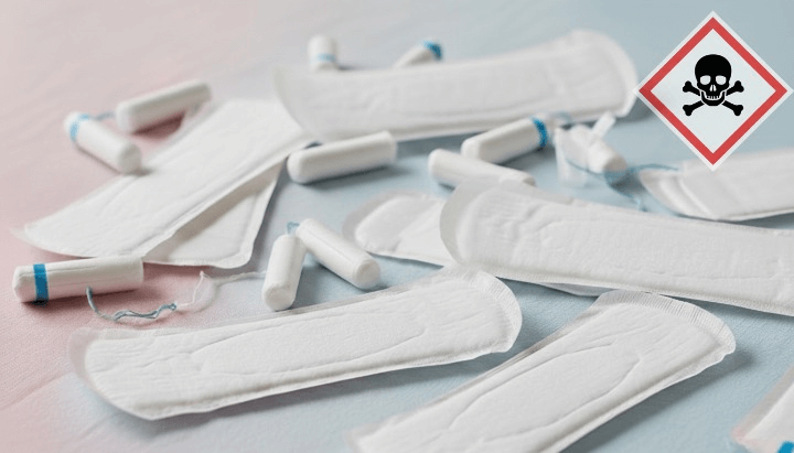 es substances à fuir dans les protections hygiéniques