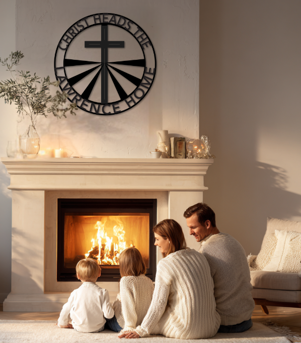 christ heads this family