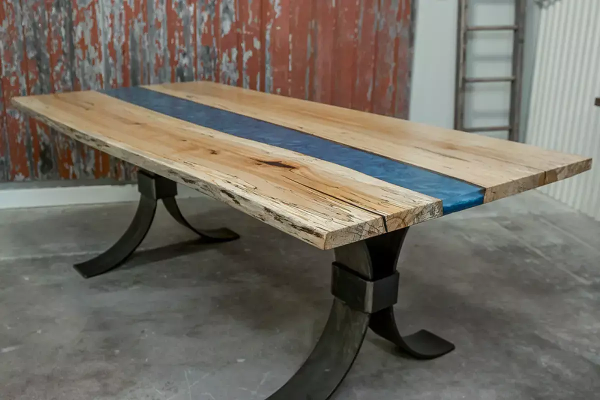 walnut live edge desk