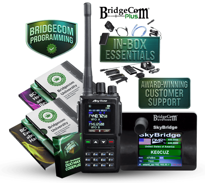 AT-D168UV Plug and Play Package in white background