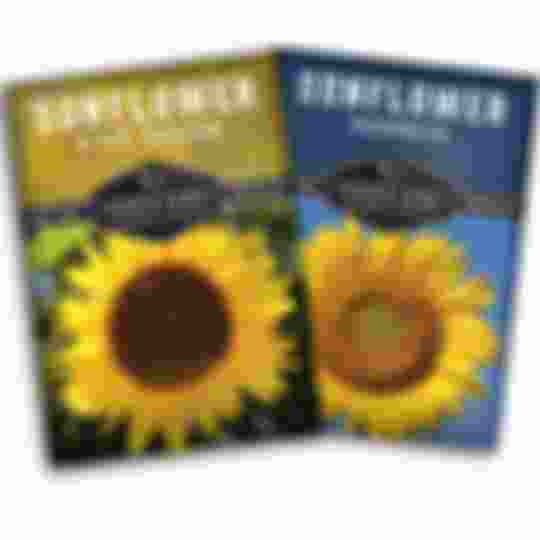 2 Sunflower seed packets