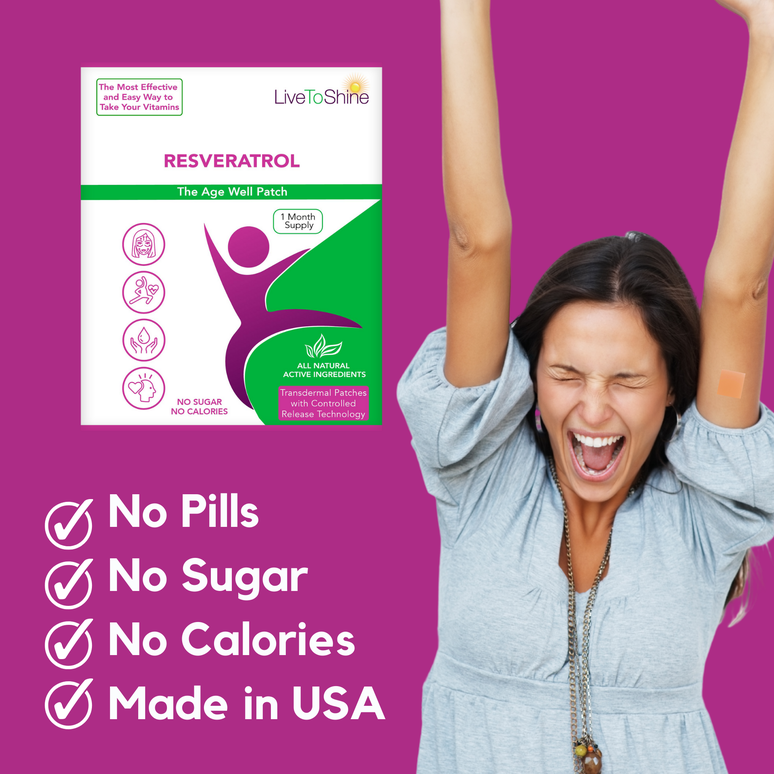 Resveratrol Patch LiveToShine